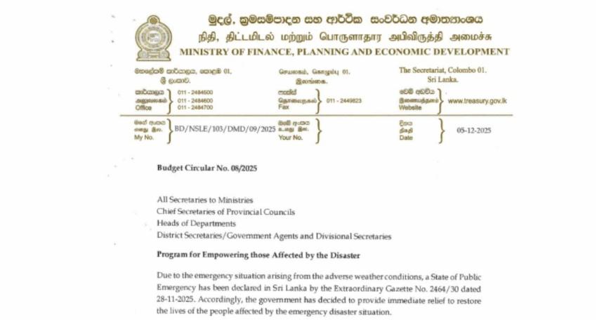 Government Moves to Restore Lives After Cyclone